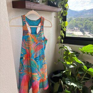 FARM Rio "Beach Tennis" fitness dress with built in shorts